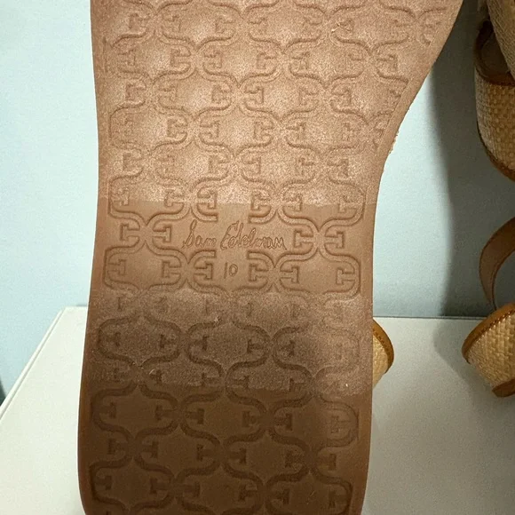 sam edelman women’s nylie platform ankle strap sandal | size 10 - Picture 7 of 8